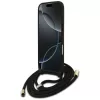 Guess 4G Big Logo Cord Strap Crossbody -kotelo iPhone Air, musta