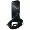 Guess 4G Big Logo Cord Strap Crossbody -kotelo iPhone 17 ruskea
