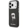 Karl Lagerfeld IML Aquarelle Karl & Logo MagSafe -kotelo iPhone 17 Pro:lle (musta)