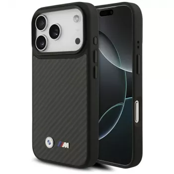 BMW M Kevlar Matt MagSafe -kotelo Apple iPhone 17 Pro:lle, musta