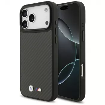 BMW M Kevlar Matt MagSafe -kotelo iPhone 17 Pro Max:lle, musta