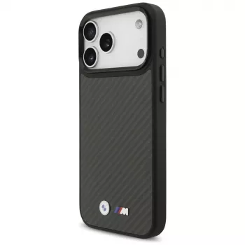 BMW M Kevlar Matt MagSafe -kotelo iPhone 17 Pro Max:lle, musta