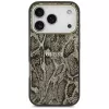 Guess Python Pattern MagSafe -kotelo iPhone 17 Pro:lle, ruskea