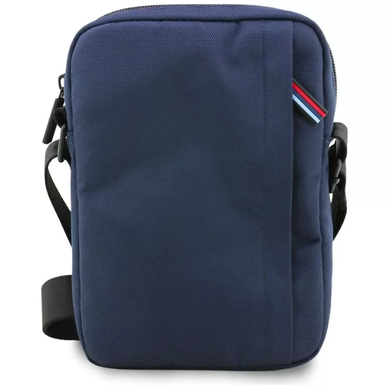 BMW Nylon Pockets & Metal Logo -laukku, Navy Blue