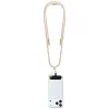 Guess Crossbody Strap 4G Charm - yleinen puhelinhihna / USB-C–USB-C-kaapeli 1,5 m (beige)