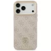 Guess 4G Strass Logo & Big Strap Metal Buttons MagSafe -kotelo Apple iPhone 17 Pro Maxille, pinkki
