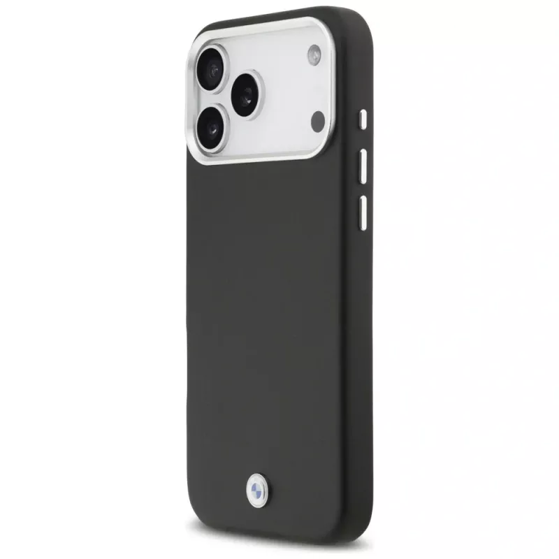 BMW Sign Full Wrapped Metal MagSafe -kotelo iPhone 17 Pro Maxille, musta