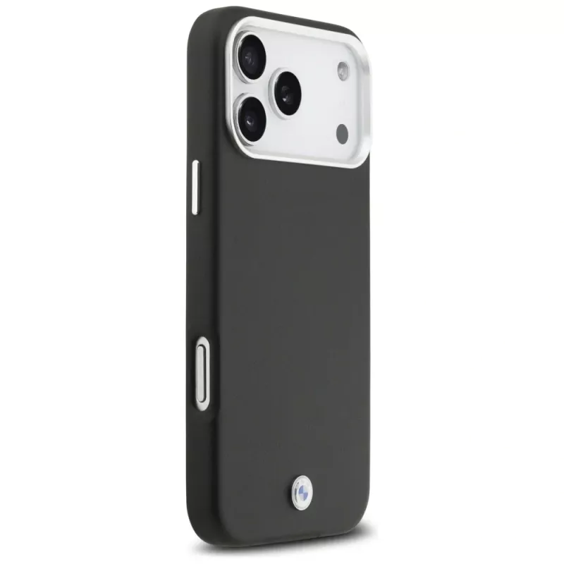 BMW Sign Full Wrapped Metal MagSafe -kotelo iPhone 17 Pro Maxille, musta