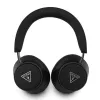 Guess Bluetooth over-ear-kuulokkeet ENC Saffiano Triangle Logo, musta