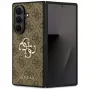 Guess Big 4G Logo Classic -kotelo Samsung Galaxy Z Fold7:lle, ruskea