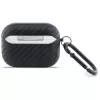 BMW Carbon Metal Logo -suojakotelo Apple AirPods Pro 3:lle, musta