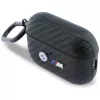 BMW Carbon Metal Logo -suojakotelo Apple AirPods Pro 3:lle, musta
