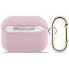 Guess Grained Classic Logo -suojakotelo Apple AirPods Pro 3. sukupolvelle - pinkki