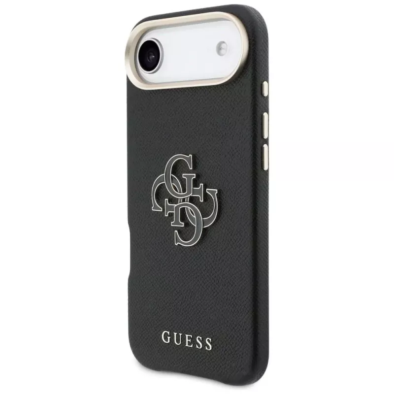 Guess FW Resin Logo -kotelo iPhone Air:lle, musta
