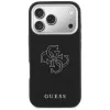 Guess FW Resin Logo -takakansi Apple iPhone 17 Pro:lle, musta
