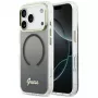 Guess IML Gradient Script Metal MagSafe -kotelo Apple iPhone 17 Pro Max:lle, musta