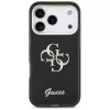 Guess IML 4G Script Metal -kotelo Apple iPhone 17 Pro:lle, musta