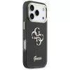 Guess IML 4G Script Metal -kotelo Apple iPhone 17 Pro:lle, musta