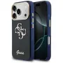 Guess IML 4G Script Metal -kotelo Apple iPhone 17 Pro:lle - sininen