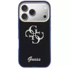 Guess IML 4G Script Metal -kotelo Apple iPhone 17 Pro:lle - sininen