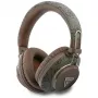 Guess Triangle Logo -Bluetooth-korvakuulokkeet ENC:llä, ruskea
