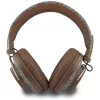 Guess Triangle Logo -Bluetooth-korvakuulokkeet ENC:llä, ruskea