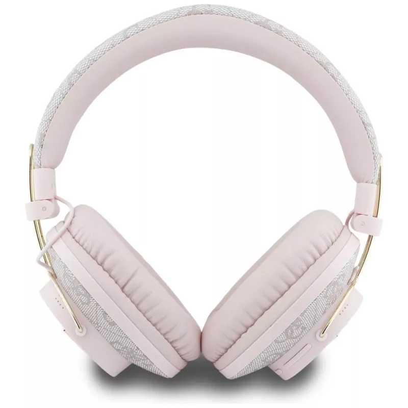 Guess Triangle Logo -Bluetooth-korvakuulokkeet ENC:llä, pinkki