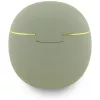 Guess Gold Line Triangle -nappikuulokkeet TWS Bluetooth latauskotelolla (khaki)