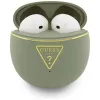 Guess Gold Line Triangle -nappikuulokkeet TWS Bluetooth latauskotelolla (khaki)