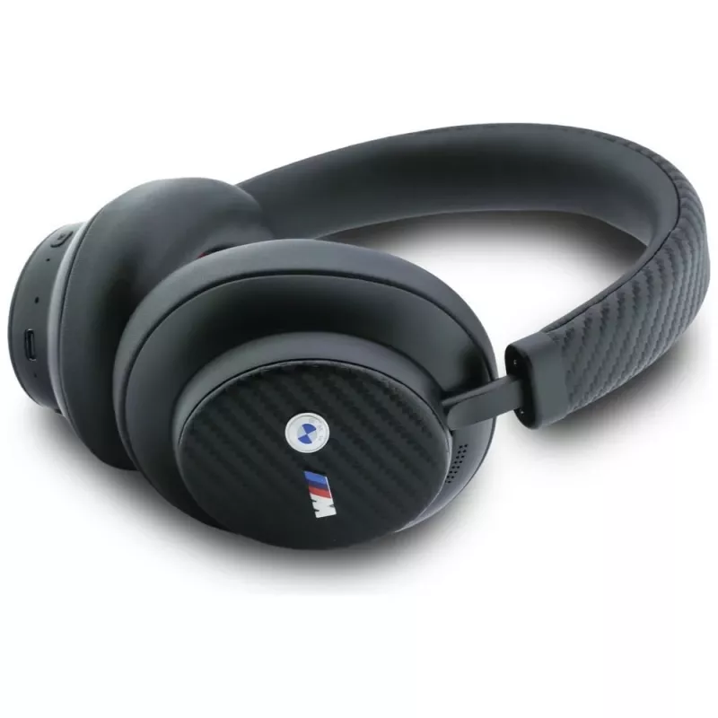 BMW M Carbon Metal Logo -Bluetooth-korvakuulokkeet ENC:llä, musta