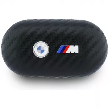 BMW Bluetooth-nappikuulokkeet Carbon Metal Logo ENC, musta