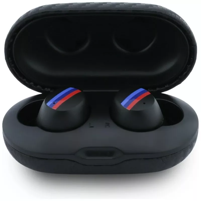 BMW Bluetooth-nappikuulokkeet Carbon Metal Logo ENC, musta