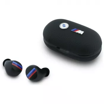 BMW M Metal Logo -nappikuulokkeet TWS Bluetooth 5.1 ENC:llä - musta