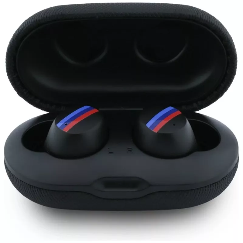 BMW M Metal Logo -nappikuulokkeet TWS Bluetooth 5.1 ENC:llä - musta