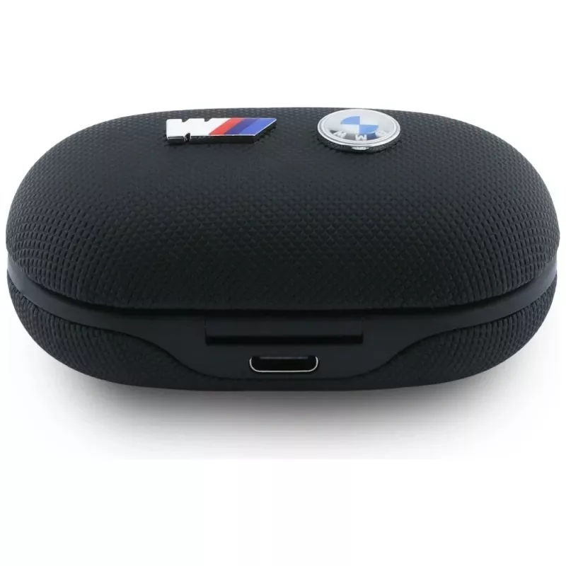 BMW M Metal Logo -nappikuulokkeet TWS Bluetooth 5.1 ENC:llä - musta