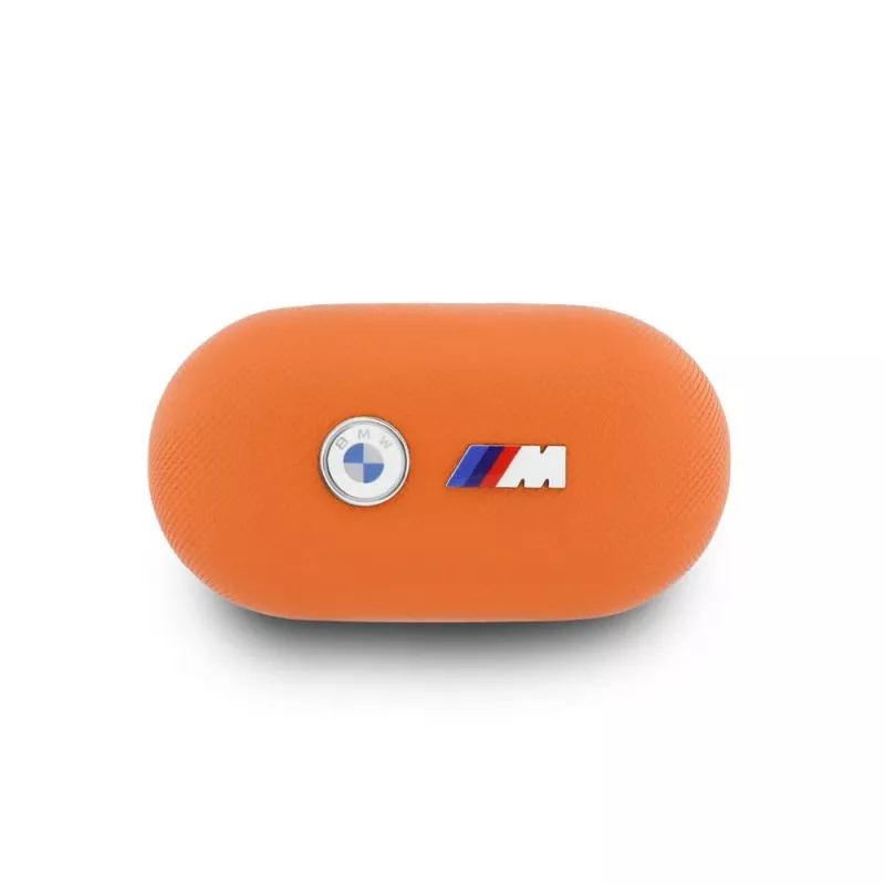 BMW M Metal Logo -nappikuulokkeet TWS Bluetooth 5.3 ENC:llä - oranssi