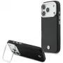 BMW M Sign Metal Logo MagSafe -suojakuori iPhone 17 Pro, musta