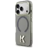 KARL LAGERFELD IML K Head Logo -MagSafe-kuori iPhonelle 17 Pro, musta