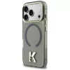 KARL LAGERFELD IML K Head Logo -MagSafe-kuori Apple iPhonelle 17 Pro Max, musta