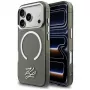 KARL LAGERFELD IML KL Script Logo -MagSafe-kuori Apple iPhonelle 17 Pro, musta