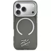 KARL LAGERFELD IML KL Script Logo -MagSafe-kuori Apple iPhonelle 17 Pro Max, musta