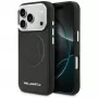 KARL LAGERFELD K Head Point Logo -MagSafe-kuori Apple iPhonelle 17 Pro, musta