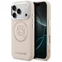 Karl Lagerfeld K Head Point Logo -MagSafe-kuori Apple iPhonelle 17 Pro, pinkki