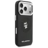 KARL LAGERFELD Point & Choupette Sketch MagSafe Case iPhone 17 Pro Maxille, musta