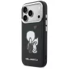 KARL LAGERFELD Karl & Choupette Back Logo MagSafe -kotelo iPhone 17 Prolle, musta