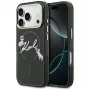 KARL LAGERFELD IML Choupettes KarlScript Logo MagSafe Case iPhone 17 Pro Maxille, musta