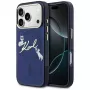 KARL LAGERFELD IML Choupettes KarlScript Logo MagSafe Case Apple iPhone 17 Pro Maxille, sininen