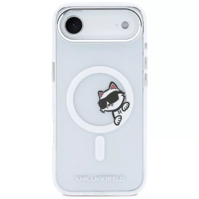 KARL LAGERFELD IML Peekaboo MagSafe Case iPhone Airille, läpinäkyvä