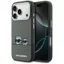 KARL LAGERFELD IML Karl & Choupette Peekaboo Logo MagSafe -kotelo Apple iPhone 17 Prolle, musta