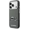 KARL LAGERFELD IML Karl & Choupette Peekaboo Logo MagSafe -kotelo Apple iPhone 17 Prolle, musta